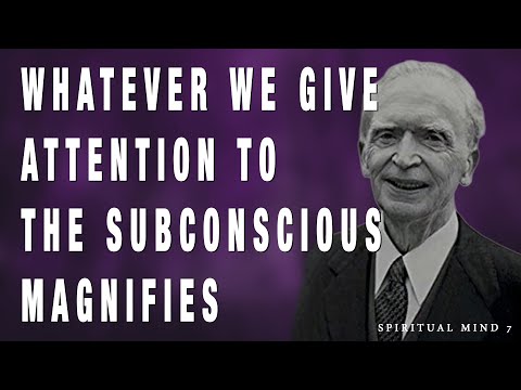 Joseph Murphy - Whatever You Give Attention To The Subconscious Magnifies - Relax and Listen.