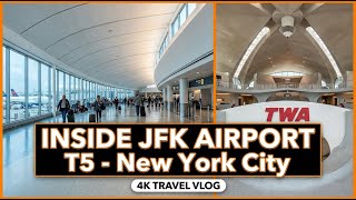 Inside JFK Airport Terminal 5 - New York City - YouTube