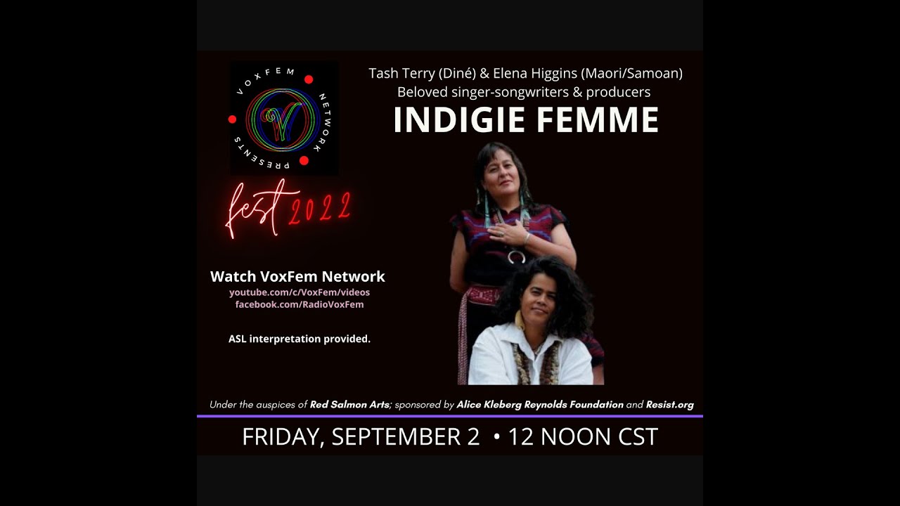 VoxFem Fest 2022 presents Indigie Femme