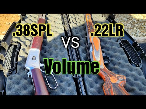 .38SPL vs .22LR SOUND/VOLUME Comparison