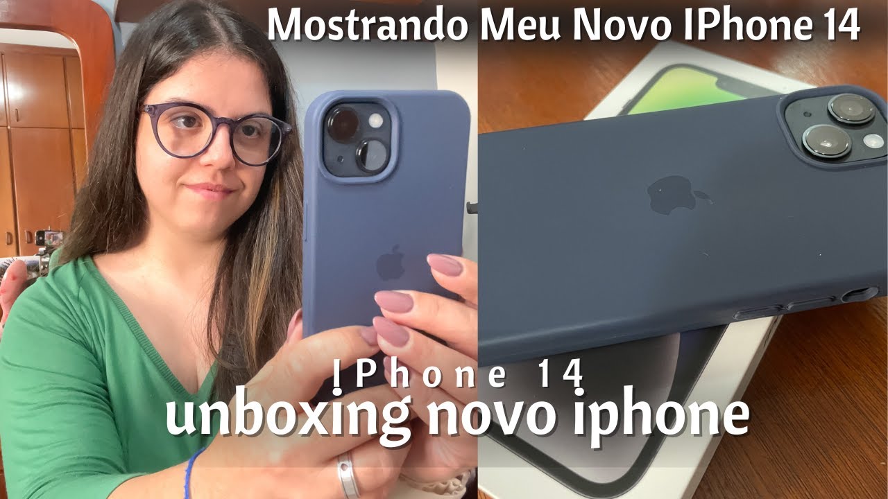 Mostrando Meu Novo IPhone 14 | Funções, bateria e Acessórios