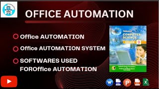 OFFICE AUTOMATION || Chapter no 3|| Class 9th||Easy Computer@ Computing World.