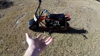 Coleman CC100X Minibike 1 Month Review
