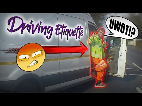 ANGRY VAN MAN 😡 - Driving Etiquette #56