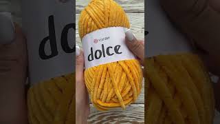 YarnArt Dolce, Апельсин №853, плюшевая пряжа - купить интернет