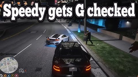 Speedy gets G checked | No-Pixel 3.1