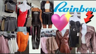 Rainbow New Arrivals Faux Leather Looks, Dresses, 2 Pc Sets, & Jumpsuits You Need
