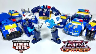 Transformers Rescue Bots Legacy United Chase! With Bloopers!