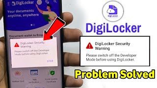 Celebrity digilocker security warning please switch off the developer mode before using digilocker Net Worth