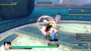 One Piece: Unlimited World Red - Luffy (Black Suit) Gameplay screenshot 2