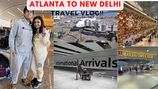 Atlanta (USA) to New Delhi (India) Journey via Virgin Atlantic | London Layover | Travel vlog