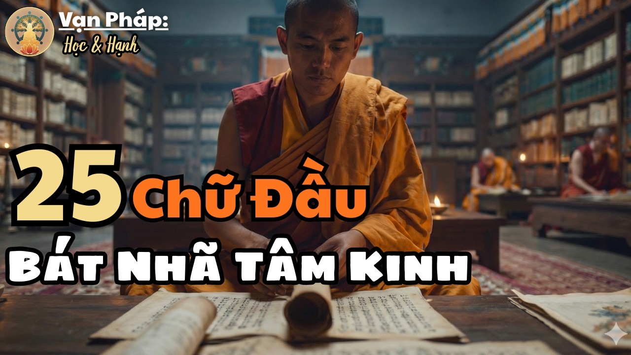 Mật mã 25 chữ thay đổi định mệnh: Bí ẩn khởi đầu Bát Nhã Tâm Kinh