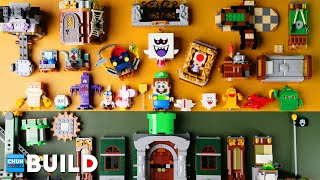 LEGO Speed Build! Luigi's Mansion Complilation! | Lego Super Mario | Beat Build