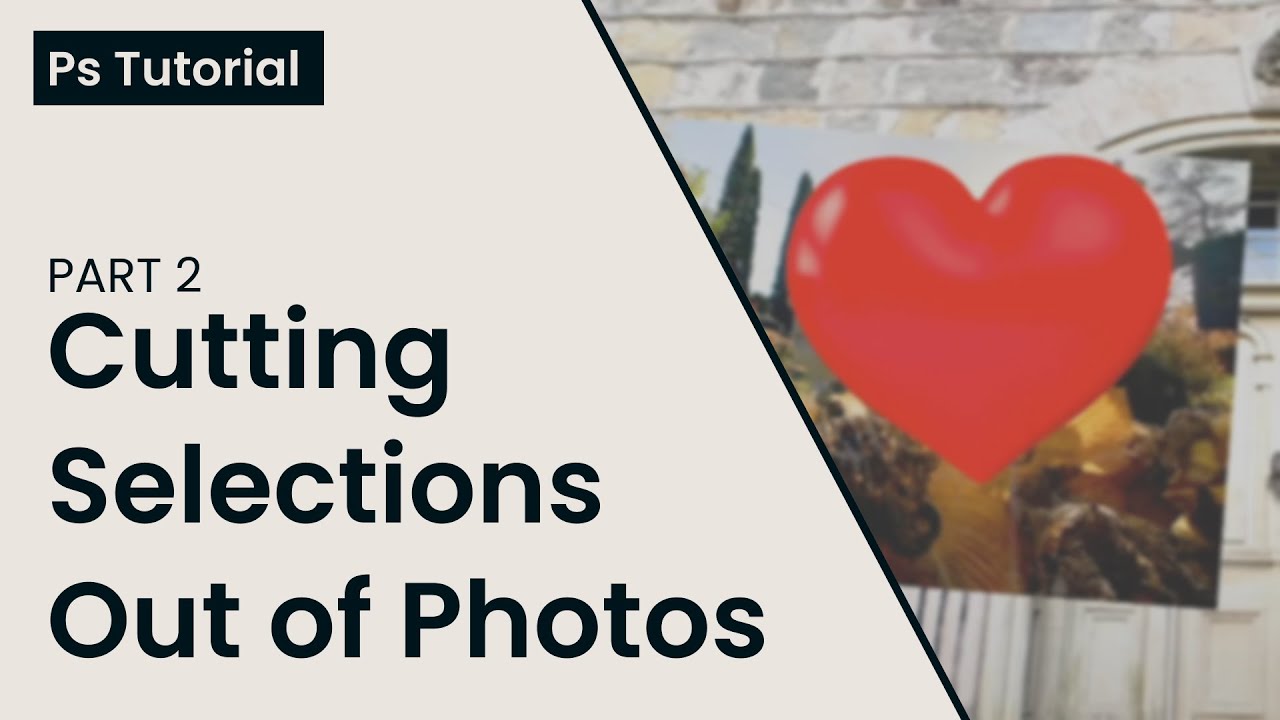 Collaging: Cutting Sections Using Clipart in Photos [Part 2] - YouTube