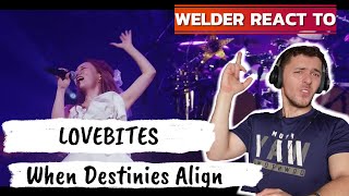 First Time Hearing LOVEBITES - "When Destinies Align" (Live) | POWERFUL All-Female Metal!