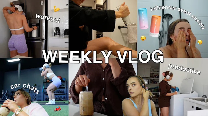 WEEKLY VLOG | EVENT ANXIETY? days in my life | FUL...