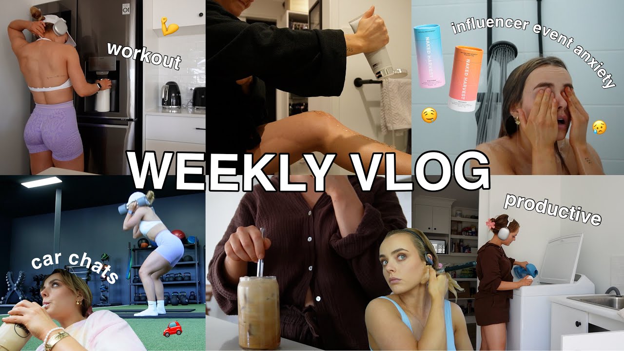 Еженедельный видеоблог | Тревога по поводу событий? Дни из моей жизни | Тренировка всего тела | Р...
