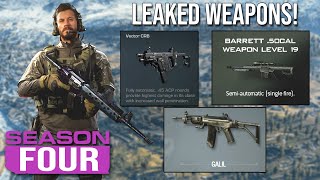 Modern Warfare: 5 Guns LEAKED For Future Updates (MW Season 4)