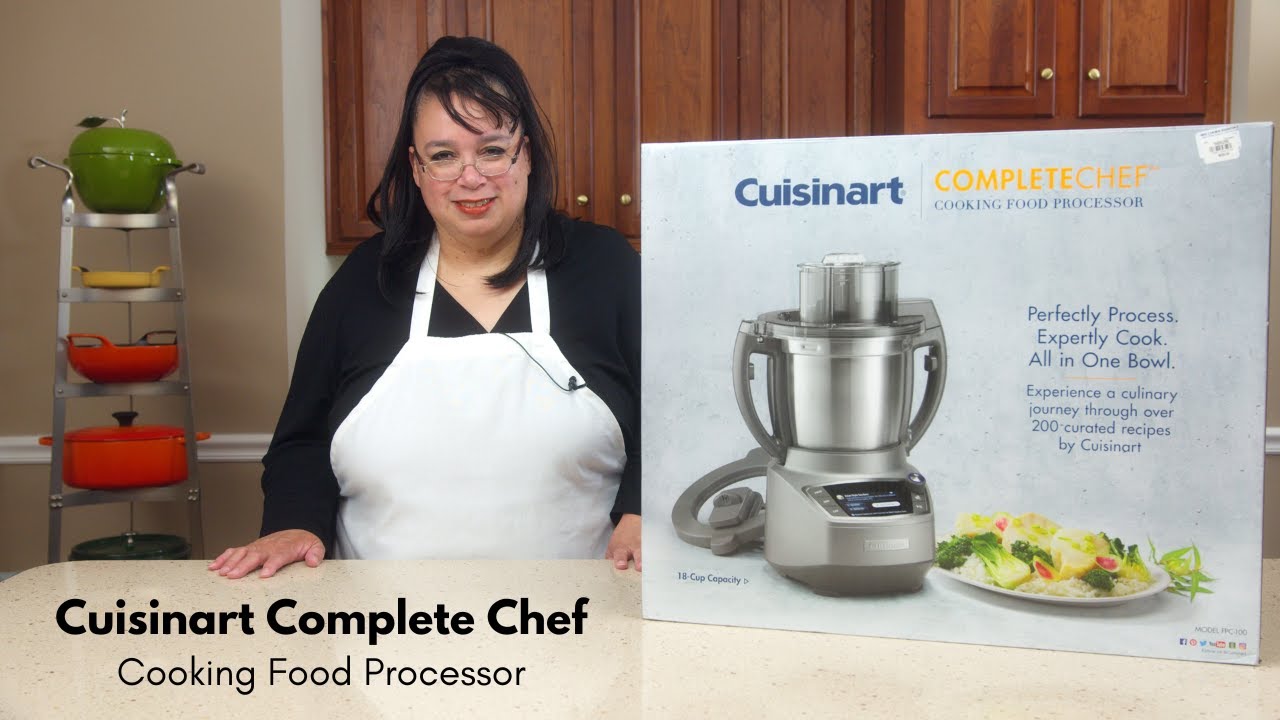 Cuisinart FPC-100 CompleteChef Cooking Food Processor Bundle with