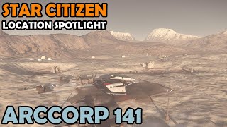 Arccorp Mining Area 141 Location Spotlight Star Citizen 3.12 Gameplay