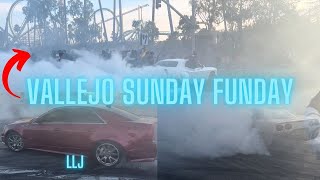 VALLEJO SUNDAY FUNDAY SIDESHOW AT SIX FLAGS 🎢😳