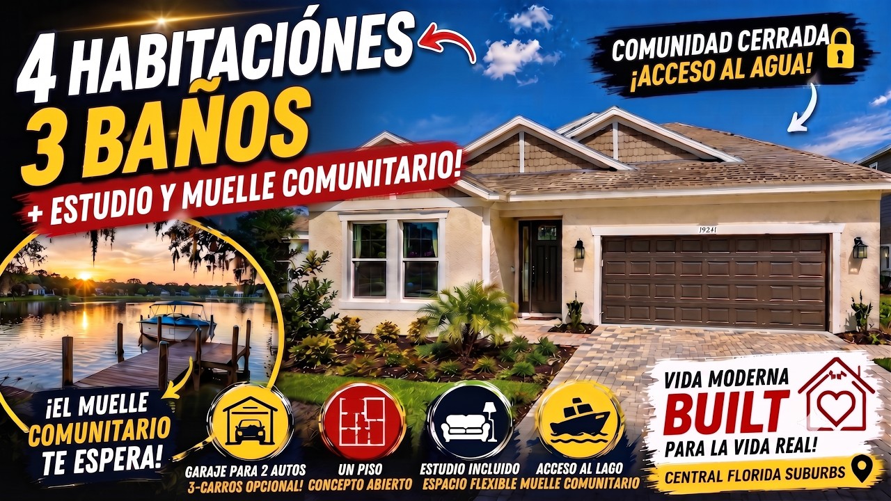 Una de las compras más inteligentes de casas nuevas en el Centro de Florida en este momento
