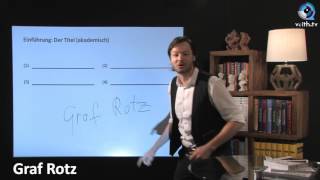 Aprender alemán con el Método VEITH: ¿Quién es el Conde Moco (\
