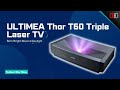 ULTIMEA Thor T60 Triple Laser TV:Born Bright,Beyond Daylight