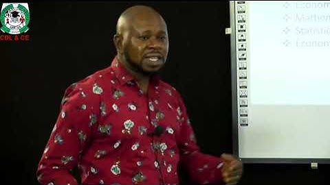 Ecn 305   Definition Of Econometrics Mkv 1