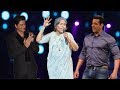 Shahrukhsalman gets surprised by ranu mondals voice after watching her live concert  best singer