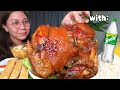 PATA TIM WITH SPRITE | Mukbang Philippines