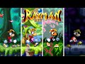 Rayman - Versions Comparison (HD 60 FPS)