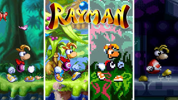 Rayman - Versions Comparison (HD 60 FPS)