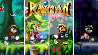 Rayman - Versions Comparison (HD 60 FPS)