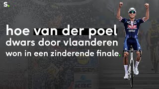 Zo won Mathieu van der Poel Dwars Door Vlaanderen 2022