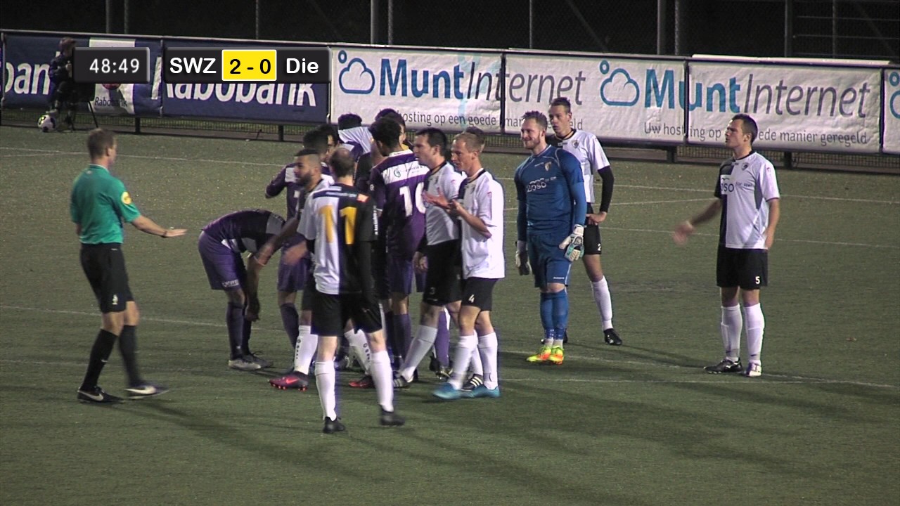 SWZ Boso Sneek - Dieze West (27 november 2016)