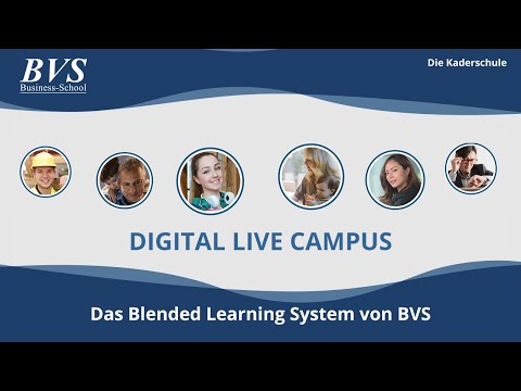 Digital Live Campus - Das Blended Learning System von BVS (Cutdown)