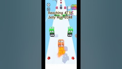 Reaching 4T in Jelly Run 2048 #vtuber #cat #piano #music #catmusic