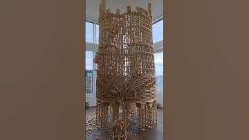 "Tiny to Giant Domino Chain Reaction! 😱🔥 #Shorts "