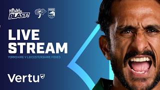 🔴 LIVE Cricket - Yorkshire v Leicestershire Foxes | Vitality Blast at Headingley screenshot 4