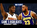 NUGGETS vs LAKERS GAME 5 - Full Highlights | 2020 NBA Playoffs