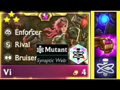 This Synaptic Web Vi is so strange  ⭐⭐⭐|TFT set 6.5| DTCL Mùa 6.5 | reroll TFT