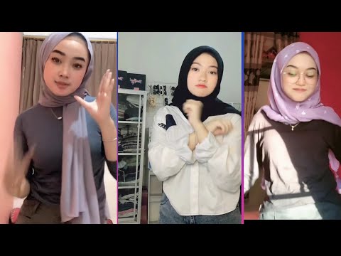 TIK TOK jilbab DJ rindu semalam