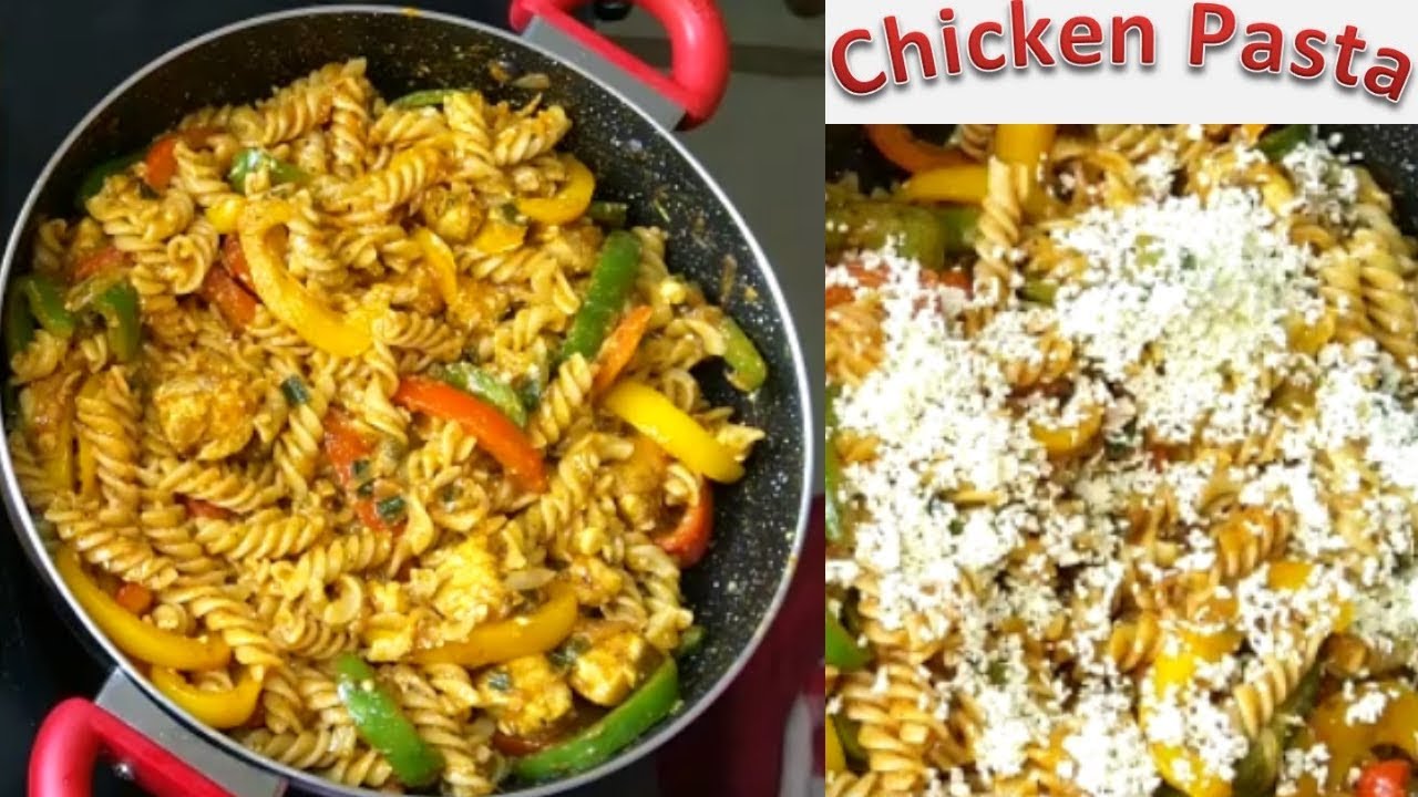 Simple & Yummy Chicken Pasta Recipe in Tamil | Chicken ...