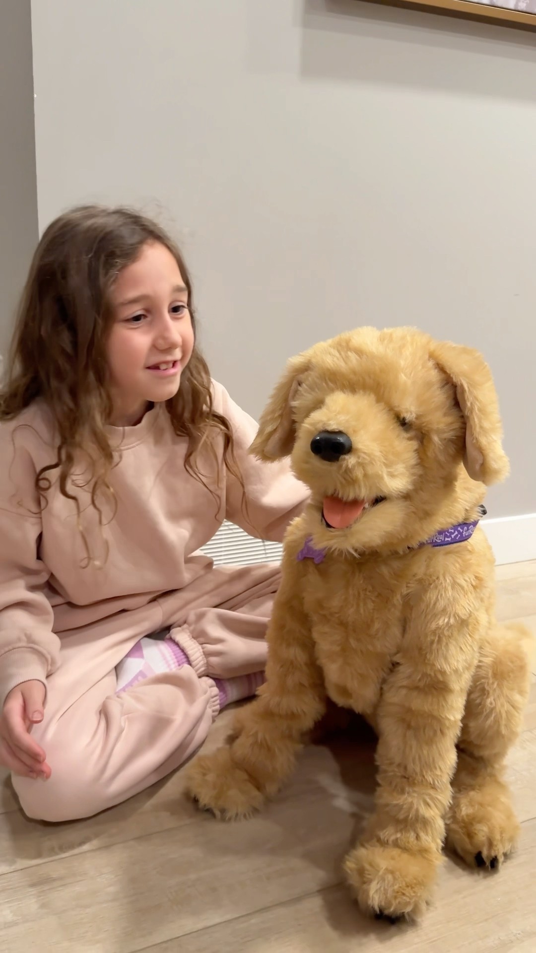 Lesson about sharing is caring-Rhia shares her new puppy with Sierra #shorts