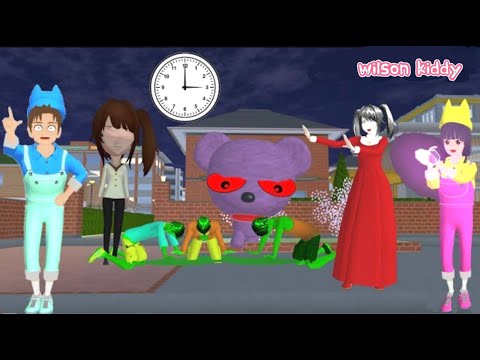Yuta Ajak Mio Jam 3 Malam Jumat Ketemu Zombie Muntah Cacing | Sakura School