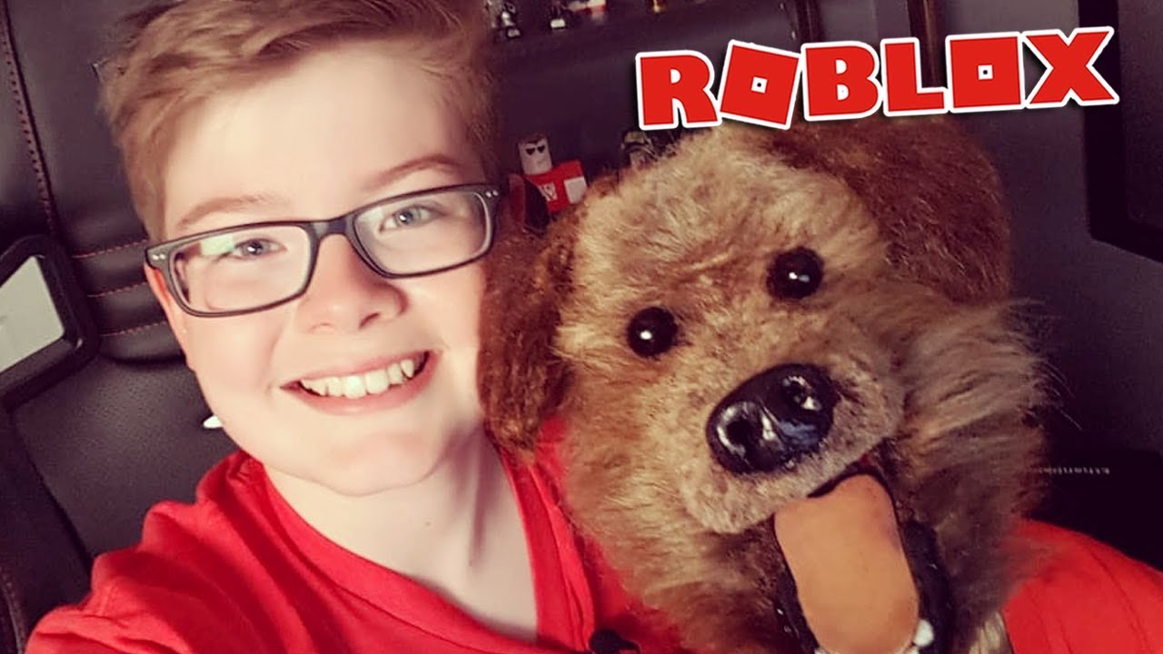 Playing Roblox With Hacker The Talking Dog Youtube - bread dog roblox