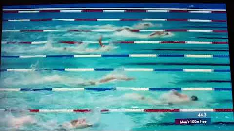 Coleman Stewart Sets a new PB! Mens 100 Free Heat ...