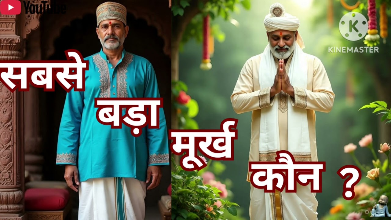 ~कौन है सबसे बड़ा मूर्ख एक~-प्रेरणा दायक कहानी- amezingstories#motivation#prerna#adhyatma#hindi#life