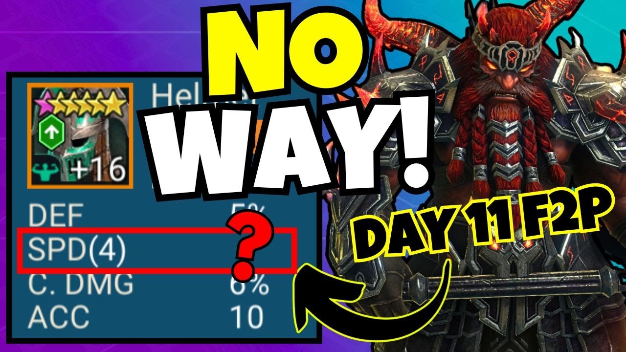 ОГРОМНО! — Бесплатный кувырок за 11 день!!! [Рейд: Shadow Legends]